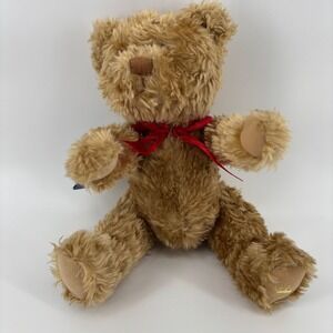 Hallmark Teddy-Tennial Plush Bear Kids 12in Brown New 100th Anniversary 2002
